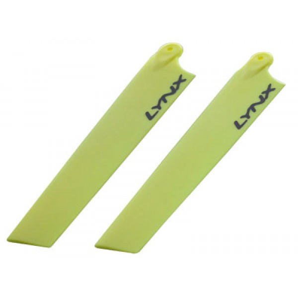 Lynx MCPX Plastic Main Blade 105 mm - Neon Yellow [LX61054]